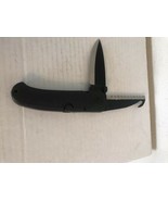 New Black 2 Blades Knife. 4.5 Ins. Closed. 8 Ins. open. - $150.53 MXN