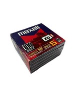 Maxell Zip Disk 5 Pack PC 100 MB Megabyte Brand New Factory Sealed - €12,27 EUR