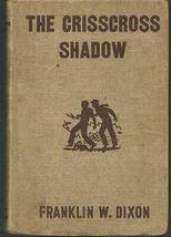 Crisscross Shadow by Franklin Dixon Hardy Boys #32 Brown Tweed w/Brown Ends 1953 - £46.15 GBP