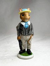 Wilfred The Woodmouse Family Mouse Figurine Franklin Mint Vintage 1985 fp - £10.06 GBP