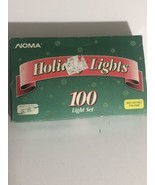 Noma Holiday Lights 100 Set Christmas Multi Colored XM1 - £9.66 GBP