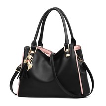 Women Messenger New Tide Female Top-handle Bag Girls Simple Shoulder Bags Fashio - £29.69 GBP