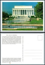 Washinghton Dc Postcard - The Lincoln Memorial Building A37 - £2.36 GBP