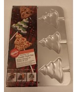 Wilton Christmas Tree Cookie Treat Pan 9.5&quot; 13.5&quot; 6 Tree Shapes Pan New ... - £19.91 GBP