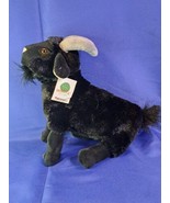 Adore Renegade the Black Goat 14 inch Plush Stuffed Animal Toy - £25.54 GBP