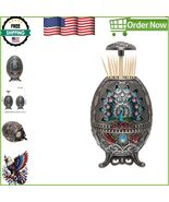 Food-Grade Portable Toothpick Organizer with Retractable Design - Peacoc... - $34.53 CAD