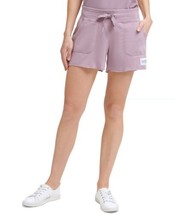 Calvin Klein Womens Performance French Terry Shorts Size Large Color Sta... - £36.49 GBP
