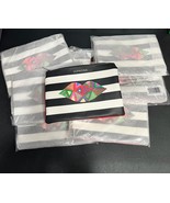 Lot Of 9 Sephora Makeup Bag Pouch Lip Card Case Red Stripes NEW - £35.83 GBP