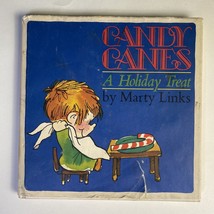 Candy Canes A Holiday Treat By Marty Links - Hard Cover, First Edition. 1971 - £5.05 GBP