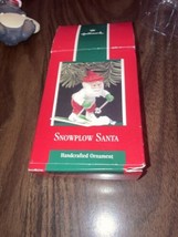 1989 Hallmark Keepsake - Ornament Snowplow Santa - £7.40 GBP