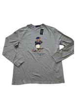 Polo Ralph Lauren Long Sleeve Bear T-Shirt Grey 2XL NWT’ - $49.49