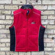 Louisville Cardinals Women&#39;s L Red/Black Embroidered Vest by GIII for Carl Banks - £21.34 GBP