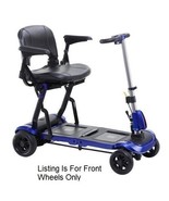 Fits Drive Zoome Flex FoldingScooterFRONT WHEELS ONLY,2 Black Solid Tire... - $2,949.02 MXN