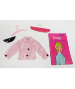 Ideal Tammy Doll Pak Clothing #9232-0 Long-Sleeved Pink and White Stripe... - £26.17 GBP