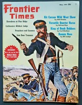 1964 May Frontier Times Vintage Magazine Kit Carson - Bank Robbers M527 - £11.98 GBP
