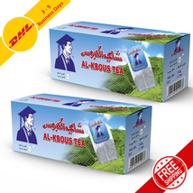  Al Kbous Tea Arabian Premium Quality Tea , 2 Boxes 25 Teabags each - £22.78 GBP