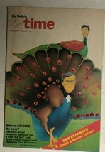 TV TIME Philadelphia Sunday Bulletin August 2, 1981 Grant Tinker cover - £11.72 GBP