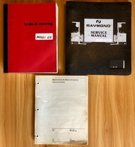 Lot of 3 Raymond Mod 20 SCR, 60 &amp; 110 Forklift Service manuals - £66.86 GBP