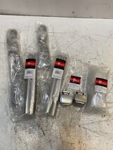 2 Qty of Rod Desyne 1"  Satin Nickel Curtain Rod Set of 2 w/ DF10-27-5 (... - $44.58