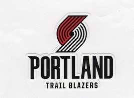 Portland Trail Blazers decal window helmet  laptop up to 14&quot; Free Tracking - $2.99+