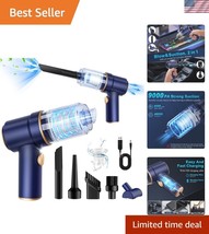 LED Handheld Car Vacuum Cleaner with 9000Pa Suction - Rechargeable &amp; Lig... - $1,008.82 MXN