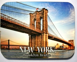 New York Brooklyn Bridge Photo Fridge Magnet - £6.37 GBP