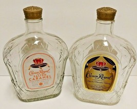 Crown Royal EMPTY Bottles Regular Whiskey Salted Caramel 750 ml - £7.56 GBP