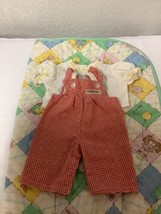 Vintage Cabbage Patch Kid Overalls &amp; Matching Shirt  CPK Doll Clothes  1... - $75.00