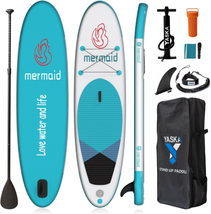 10&#39;6&#39;&#39; Inflatable Stand up Paddle Board with All Accessories Backpack/Pa... - £275.56 GBP