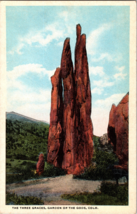 The Three Graces Garden of the Gods Denver CO Vintage Postcard (D8) - £4.57 GBP