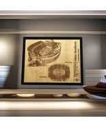 Ohio Stadium Columbus, Ohio Wood Engraved Wall Hanging Football Stadium ... - $29.39