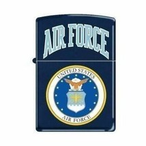 Zippo Lighter - Air Force Logo Blue Matte - 853268 - £26.58 GBP