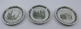 Wood &amp; Sons English Ironstone Old Montreal Small Plate Set of 3  4.25&quot; Wide - £34.40 GBP