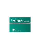 Aspirin 500mg 100 tablets pain treatment Bayer - $59.99