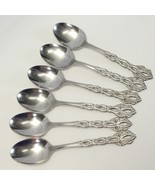Oneida Chandelier Oval Soup Spoons 6 7/8&quot; Community Stainless Lot of 6 - $849.45 MXN