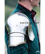 NauticalMart Steel Pauldrons &quot;The Kingmaker&quot;; Medieval Pauldrons Armor - $272.20 CAD