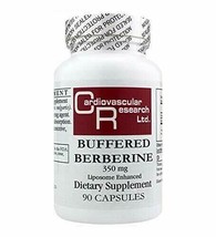 Cardiovascular Research Buffered Berberine 350 Mg, White, 90 Count - £17.22 GBP