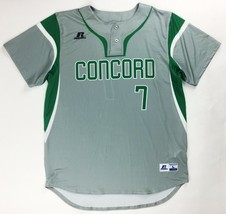Russell Athletic Concord Sublimated Two Button Baseball Jersey Men&#39;s Lar... - $18.00