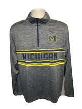 The University of Michigan Adult Medium Gray Long Sleeve Jersey - £17.80 GBP
