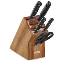 Wüsthof Gourmet 6-Piece Knife Block Set, Acacia Wood - £129.85 GBP