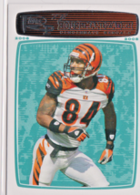 T J Houshmandzadeh Bengals WR 2008 Rookie Progression Card # 30 Near Mint - $2.08