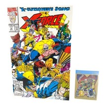 X-Force #16 X-cutioners Song Part 4 w Cable Card Marvel 1992 X-Men - $6.77