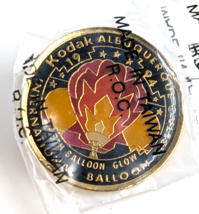 1994 Balloon Glow Albuquerque Int&#39;l Balloon Fiesta Enamel Pin Hot Air Balloons - £10.51 GBP