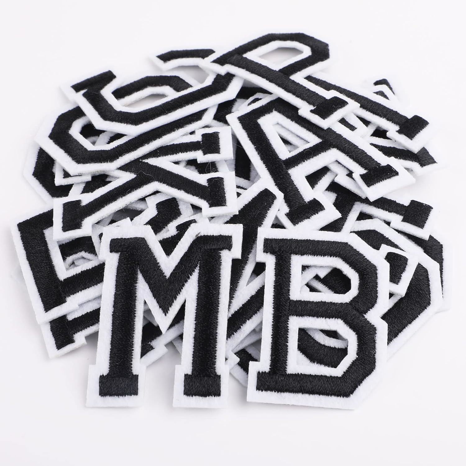 Primary image for Iron On Letters, 52 Pcs Letter Patches With Ironed Adhesive, Decorate Iron On Le