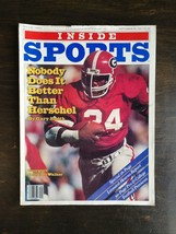 Inside Sports Magazine September 30, 1981 Herschel Walker Georgia Bulldo... - £5.51 GBP