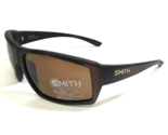 Smith Sunglasses CHALLIS Matte Tortoise SST Wrap Frames with Brown Lenses - $69.91