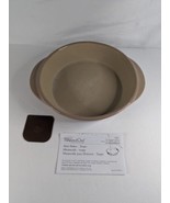 Pampered Chef Mini-Baker Taupe 1361 8&quot;x2&quot; USA - $24.60 CAD