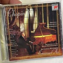 Chopin: Piano Con No. Grand Fantasia • Grande Polonaise Ax Cd 1996 Sony - £3.45 GBP