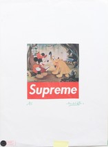 Supreme Mickey Mouse Print By Fairchild Paris LE 8/25 - £118.70 GBP