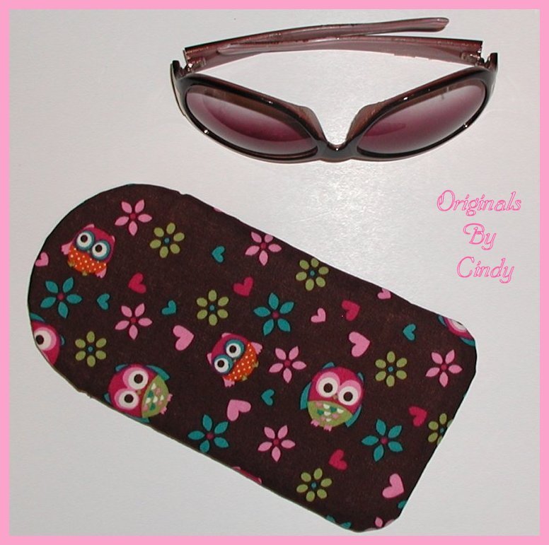 Primary image for Owls Sunglasses Case, Owl Sunglasses Cover, Owl Sunglasses Case